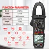 ST180 4000 Counts Digital Current Clamp Meter AC Ohm NCV Multimeter Tester