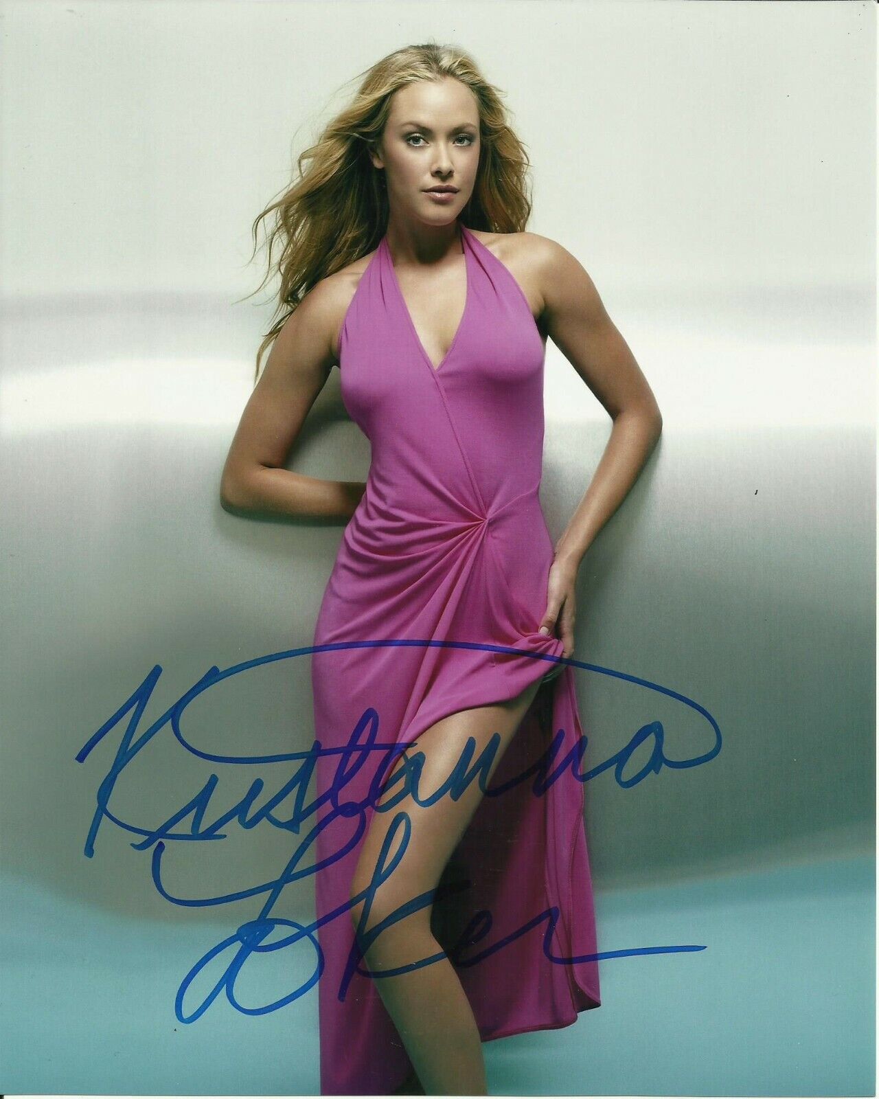 KRISTANNA LOKEN SIGNED SEXY Photo Poster painting UACC REG 242 FILM AUTOGRAPHS AUTHENTIC (8)