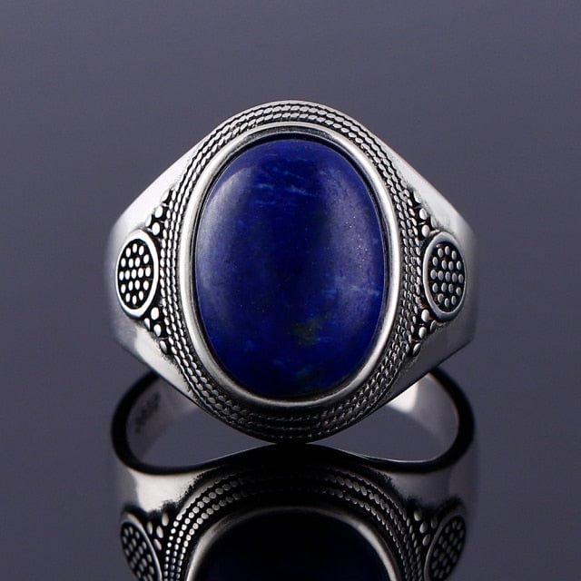 YOY-10x14MM Lapis Lazuli Wedding Ring