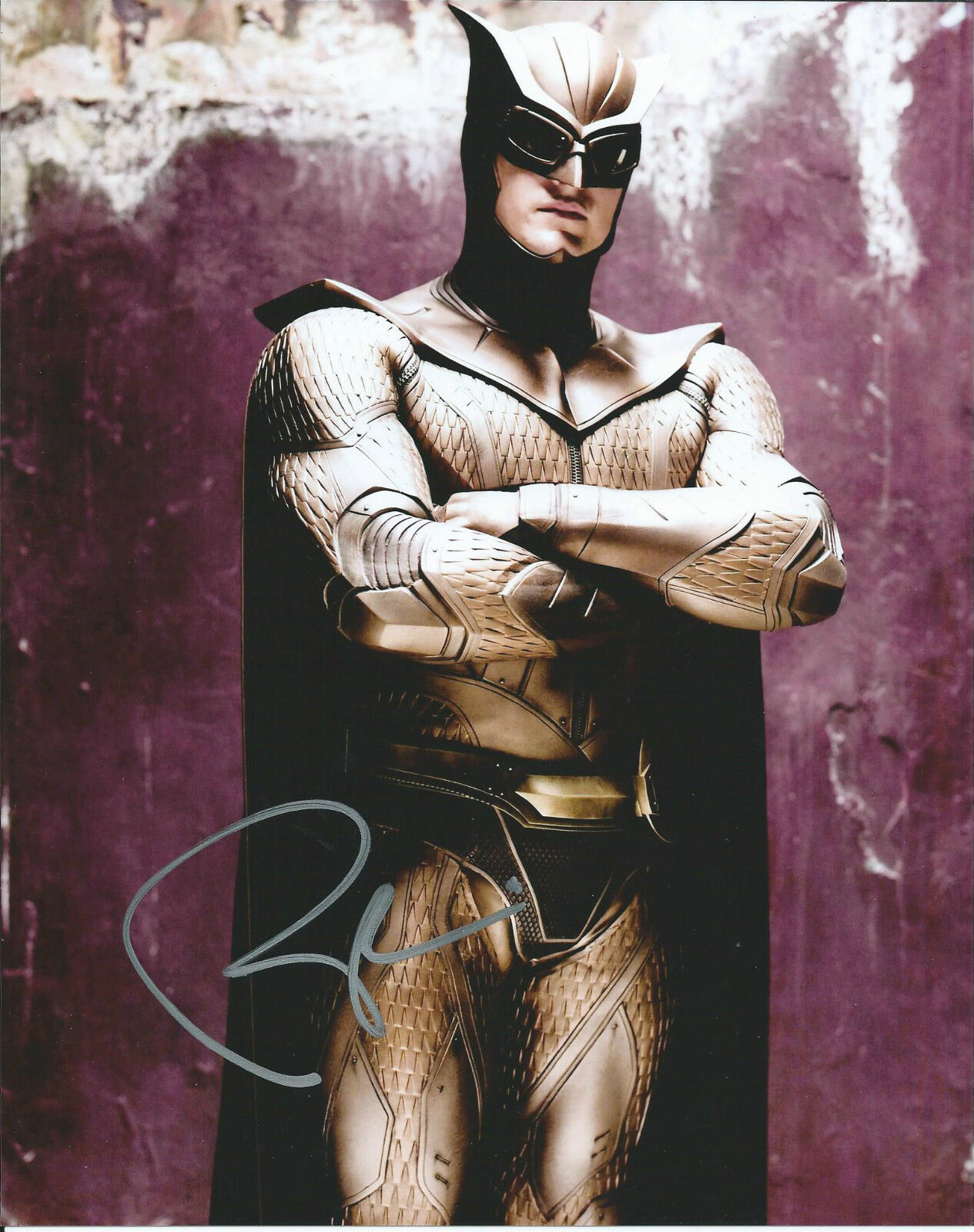 **GFA Watchman Movie *PATRICK WILSON* Signed 8x10 Photo Poster painting P4 COA**