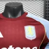 25/26 Player Version Aston Villa Soccer Jersey Home