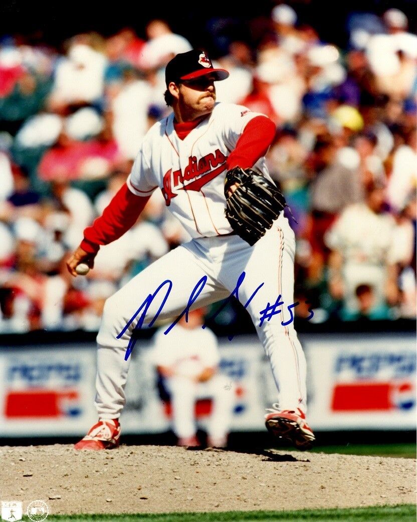 Signed 8x10 PAUL SHUEY Cleveland Indians Autographed Photo Poster painting - COA