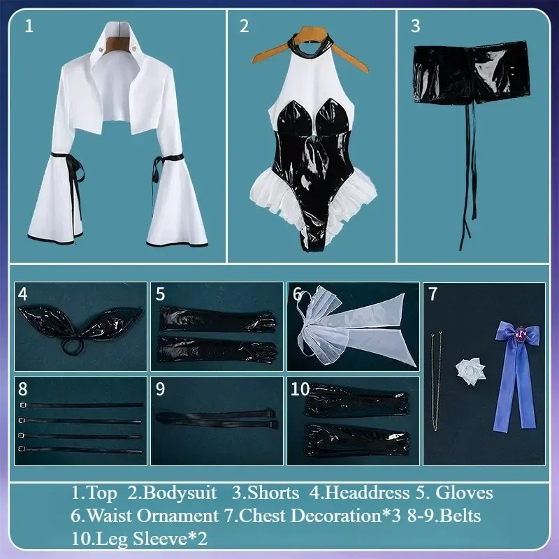 [Wetrose] Pre-Order Goddess of Victory: Nikke Phantom Saint Thief Game Outfit Cosplay Costume 