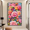 Roses-11CT Stamped Cross Stitch 35*60cm/13.78*23.62in(Big Size)