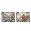 (US Local)DIY Diamond Art Diamond Dot Card Pack Diamond Painting Coin Pouch (Butterfly)