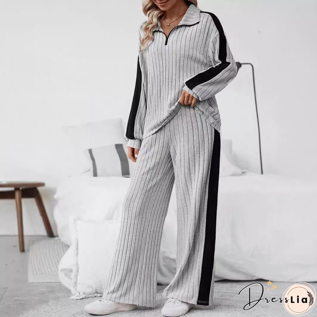 Women's Goods Large Casual Autumn Design Two-piece Suits