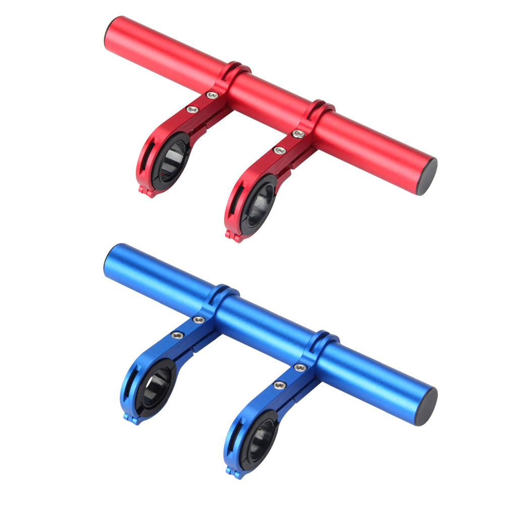 

30cm MTB Bike Handlebar Extender Double Clamp Bicycle Bracket Support Rack, Blue, 501 Original