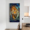 (40*70cm)Tiger - Full Round Drill Diamond Painting