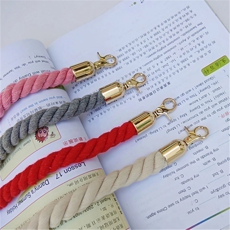 Cotton Solid Color Bag Strap