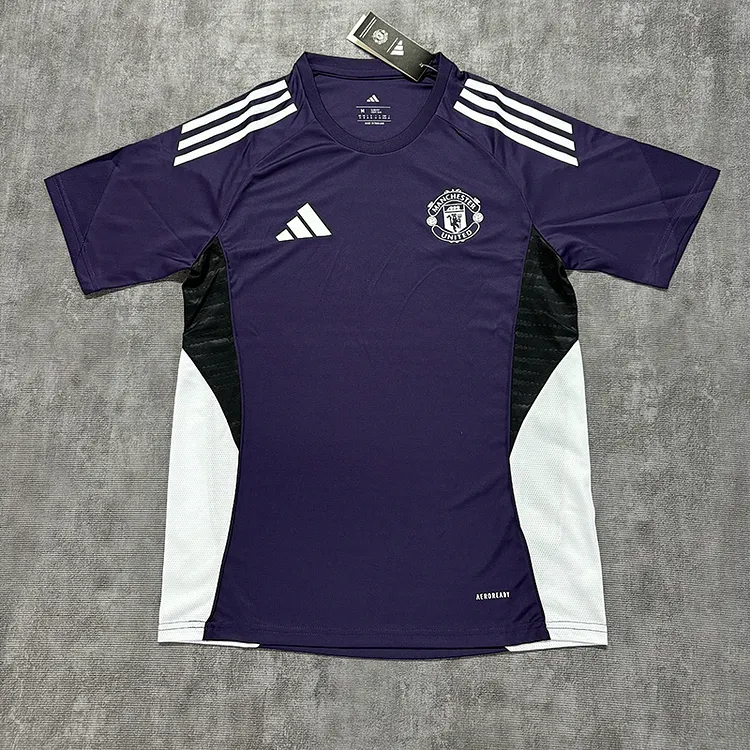 【S~4XL】Manchester United 25/26 Purple Training Jersey