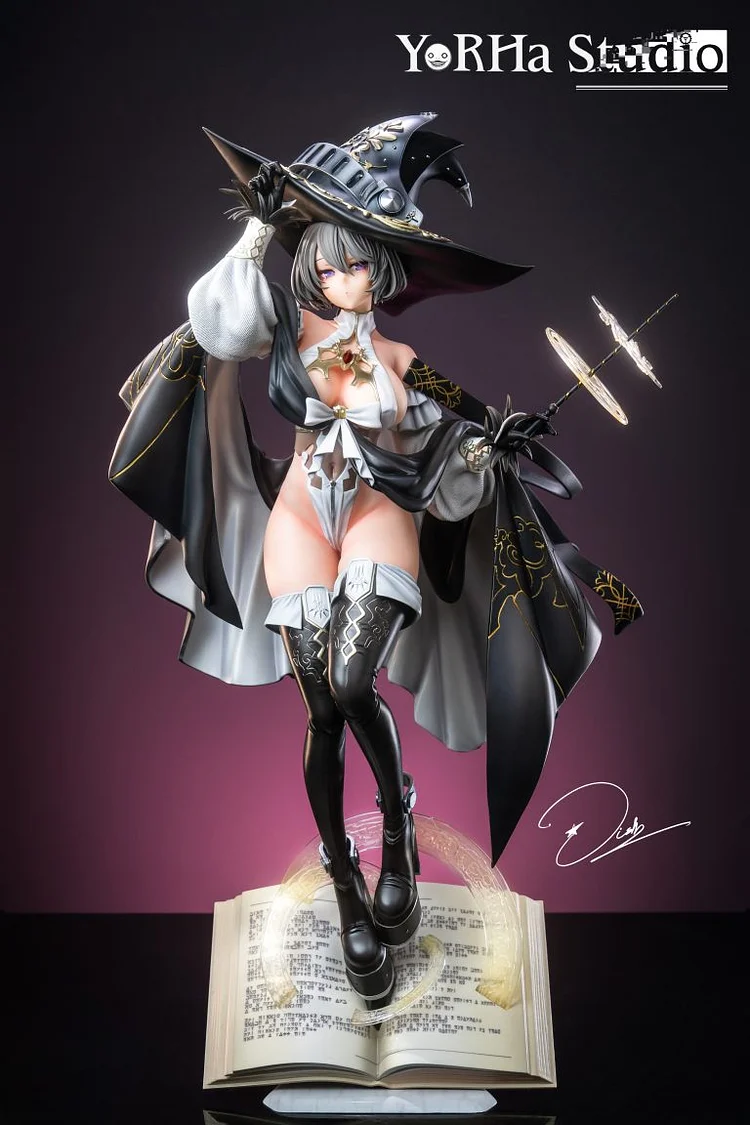 YorHa Studio - NieR:Automata NieR Caster Magic makes 2B 1/4 Statue(GK) (Adult 18+)-