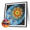 >SALE<Diamond Painting Partial Special Drill Sun and Moon Picture of Rhinestone