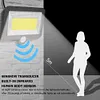 COB 100LED Solar Lamp Motion Sensor Waterproof Outdoor Path Night Lighting