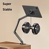 Three-fold Bracket Cantilever 360&deg; Rotatable Metal Mobile Phone Tablet Magnetic Bracket