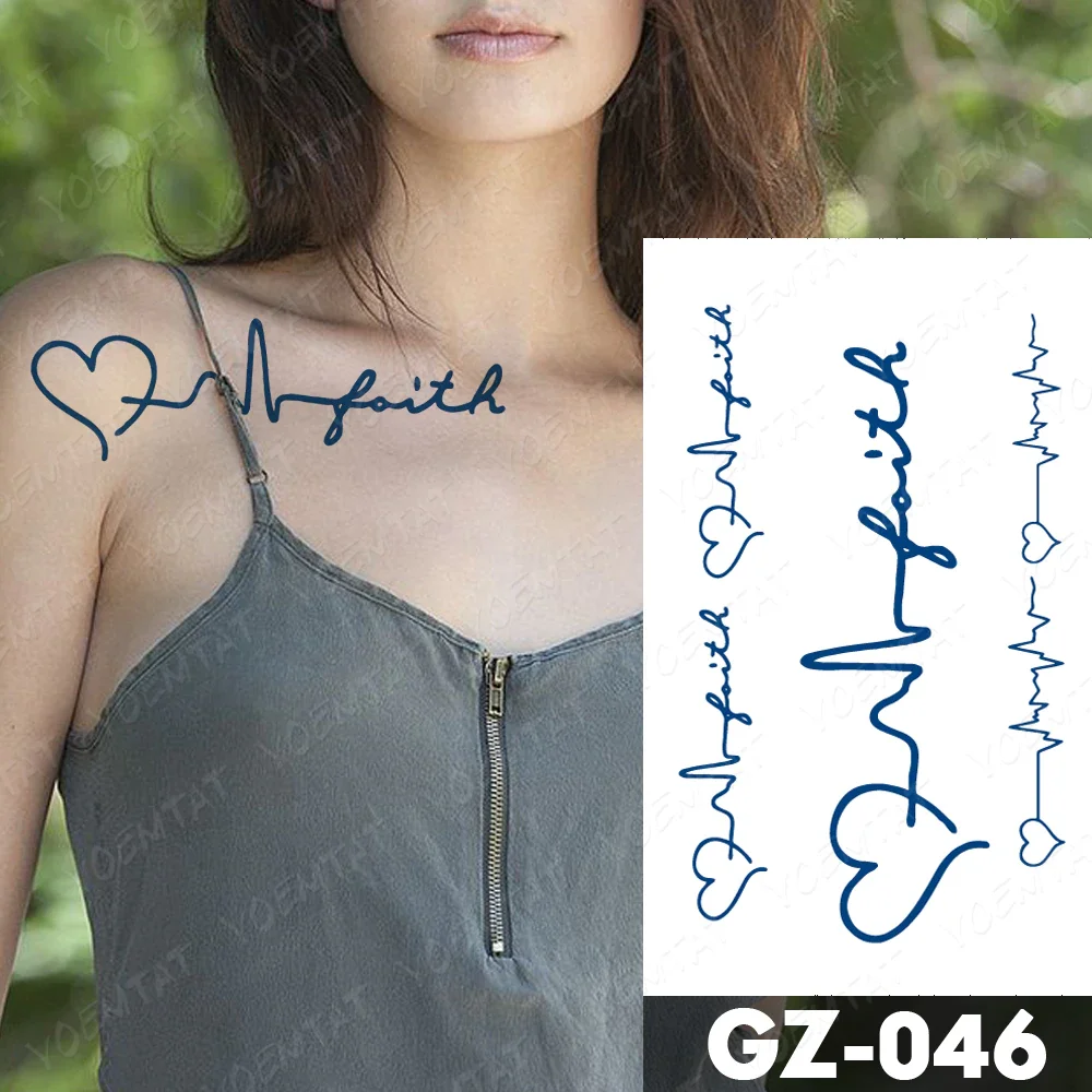 Sdrawing Lasting Ink Tattoos Body Art Waterproof Temporary Tattoo Sticker Butterfly Fairy Tatoo Arm Fake Feather Rose Swallow Tatto