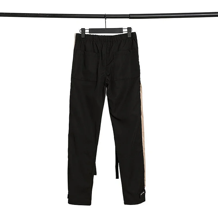 Fog Essentials Pants Spring and Autumn Sixth Season Fog Main Line High Street Velcro Breasted Ribbon Trousers