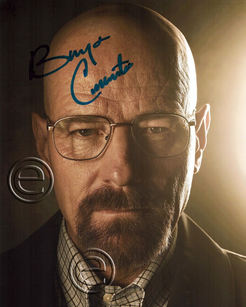 Bryan Cranston Breaking Bad Autographed Signed Photo Poster painting 8 x 10 print Photo Poster painting picture poster wall art autograph