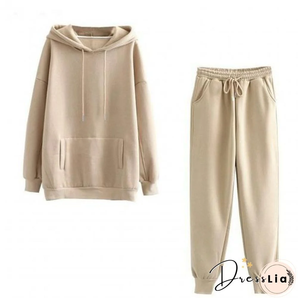 Women Outfit Pockets Hooded For Office