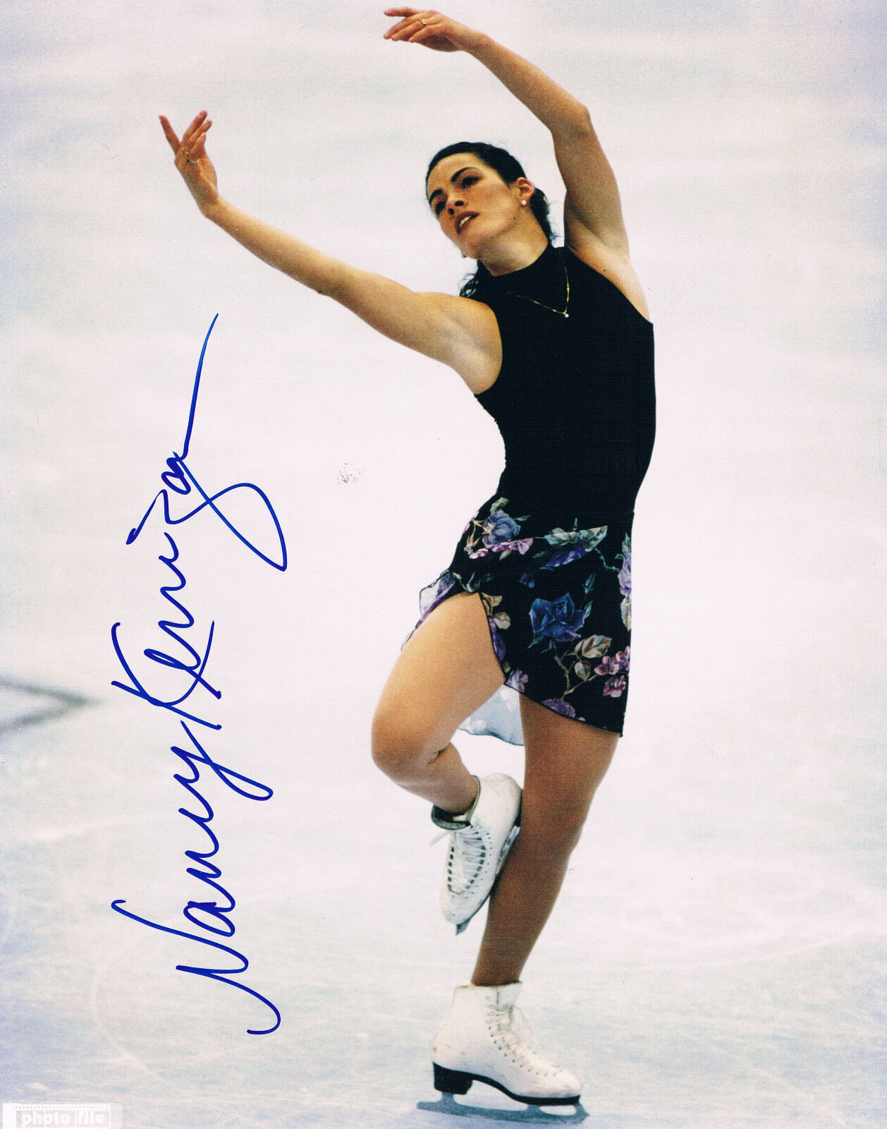 Nancy Kerrigan 1969- genuine autograph 8x10