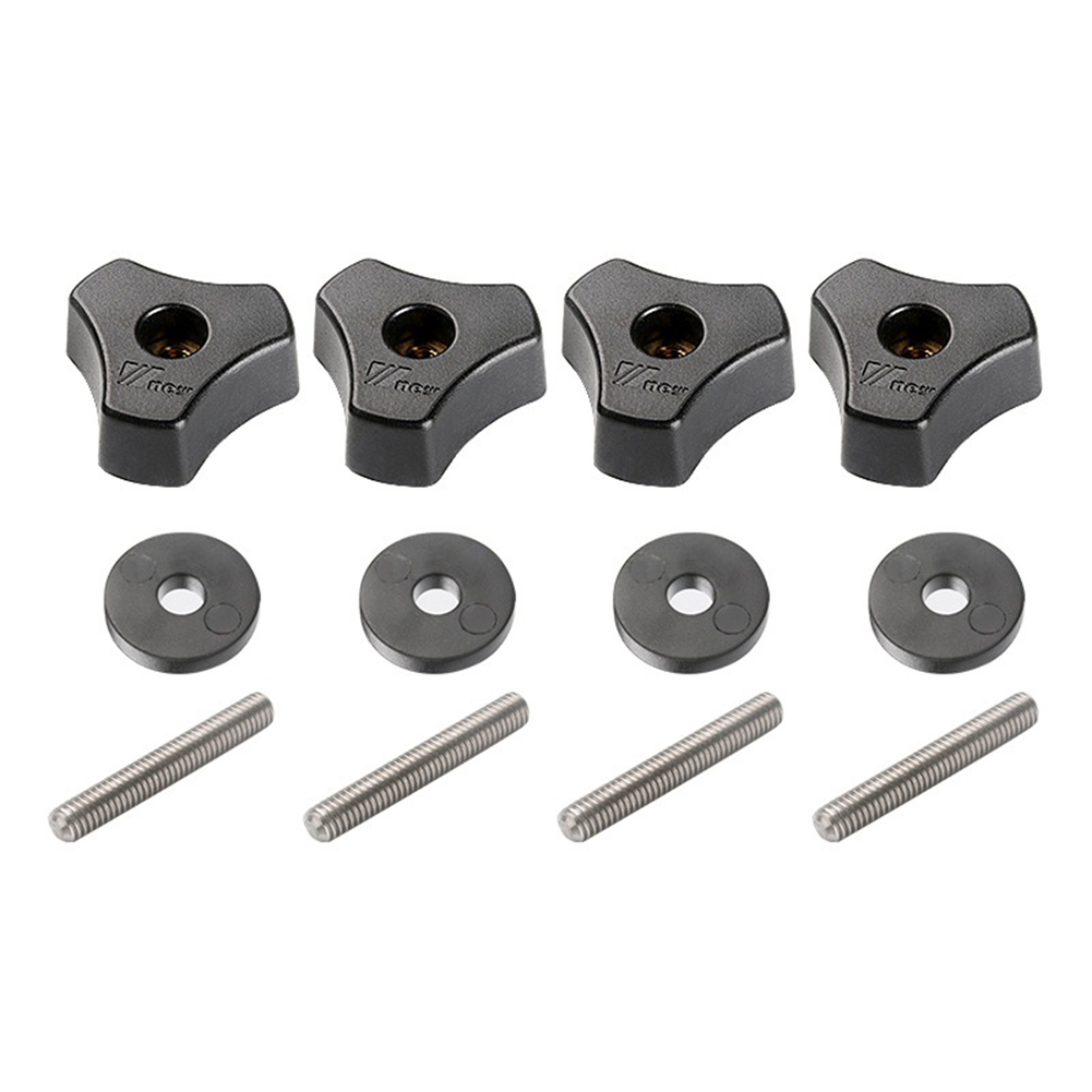 

M6 Nut Handle T Screw Kit T-Track Sliding Feather Board Ring for Flip Table, 501 Original