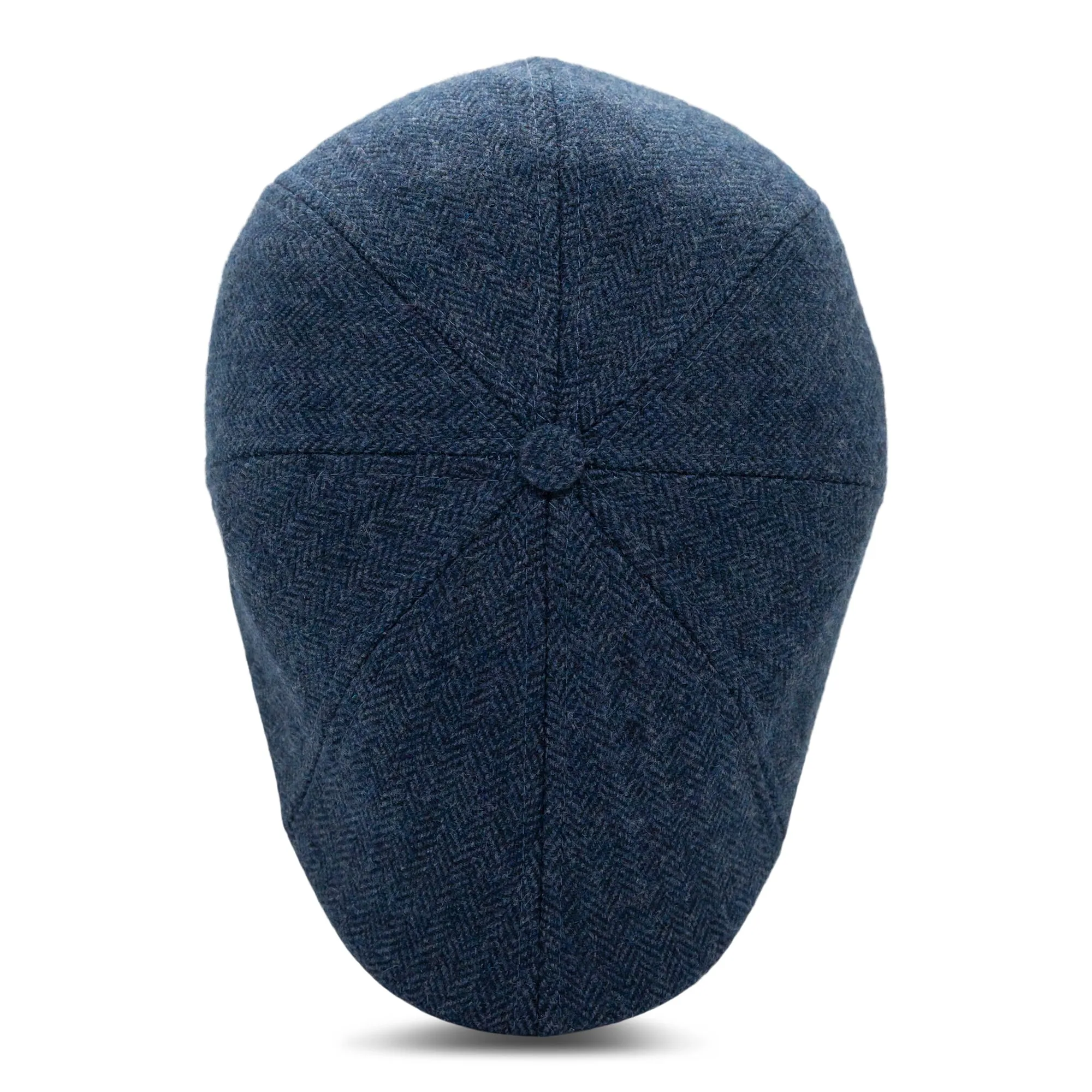 Hatsfashion-The Insulated Peaky   Cap - Indigo Blue