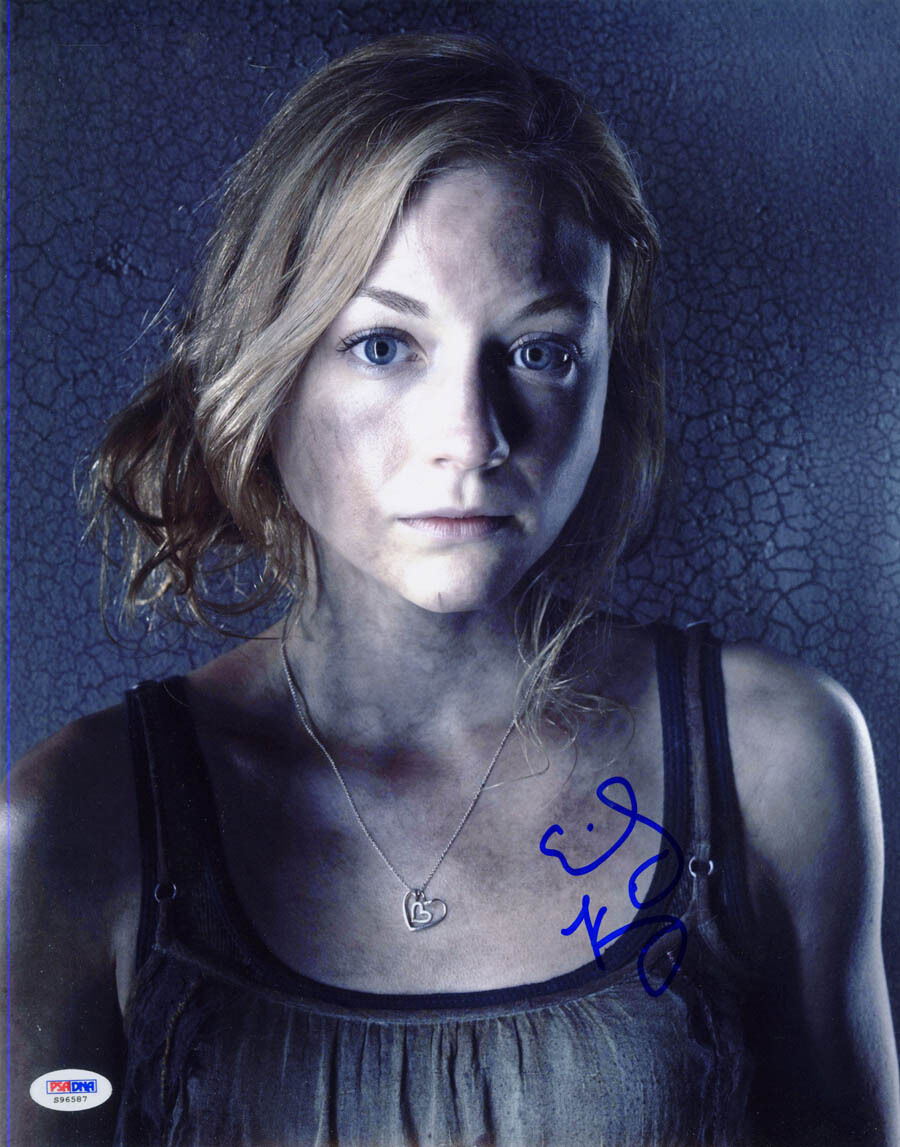 Emily Kinney SIGNED 11x14 Photo Poster painting Beth Greene The Walking Dead PSA/DNA AUTOGRAPHED