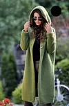 Women's Warm Long Sweater Coat