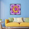 （Multi-Style)Mandala Alphabetr A-Full Round Diamond Painting 30*30CM