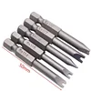 5pcs 50mm U4-U8 S2 Alloy Steel Magnetic U Shaped Electric Screwdriver Bits