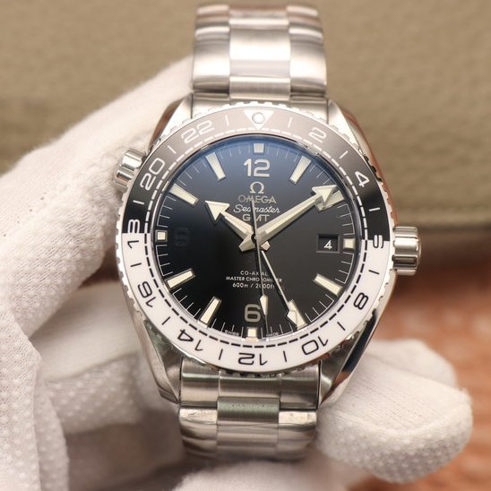 SEAMASTER PLANET OCEAN GMT STAINLESS 