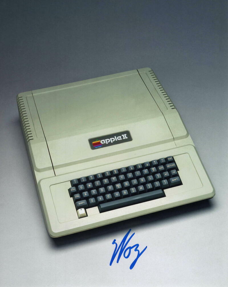 STEVE WOZ WOZNIAK SIGNED AUTOGRAPH 8X10 Photo Poster painting - APPLE INC COMPUTERS FOUNDER RARE