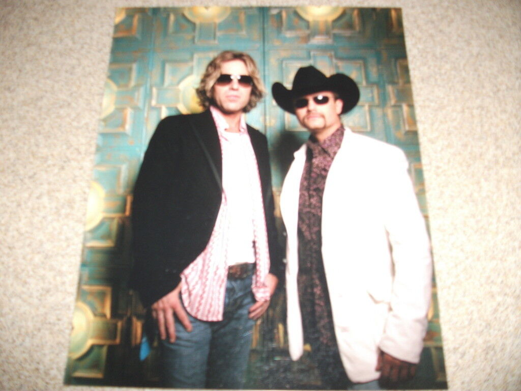 John Rich & Big Kenny Sexy 8x10 Color Country Music Photo Poster painting