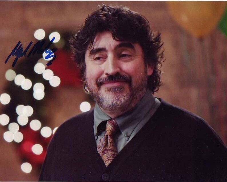 Alfred molina signed nothing like the holidays edy rodriguez 8x10 Photo Poster painting