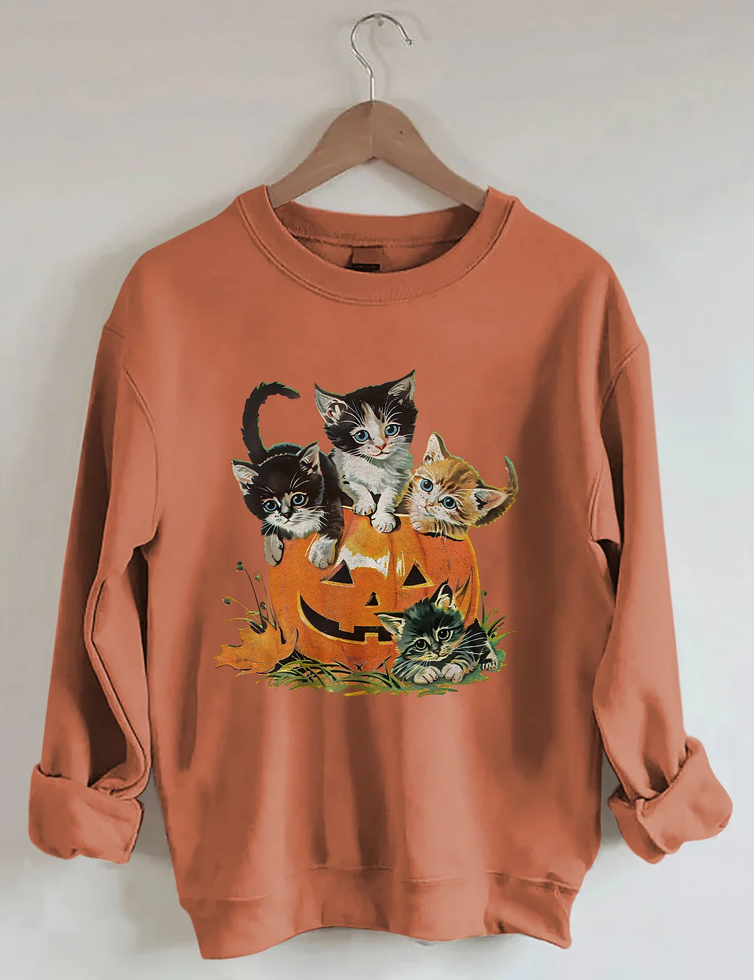 Cat Halloween Sweatshirt
