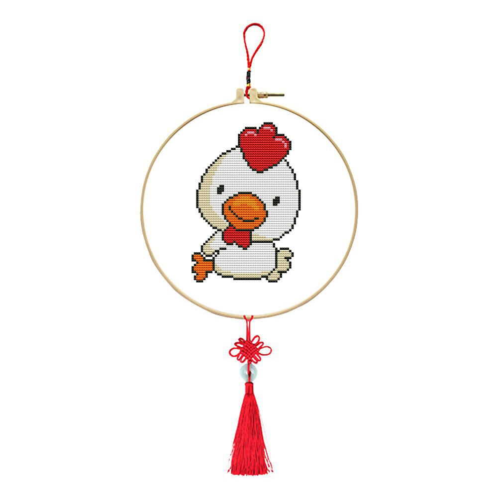

Cock - 11CT Stamped Cross Stitch - 25*25CM, 501 Original