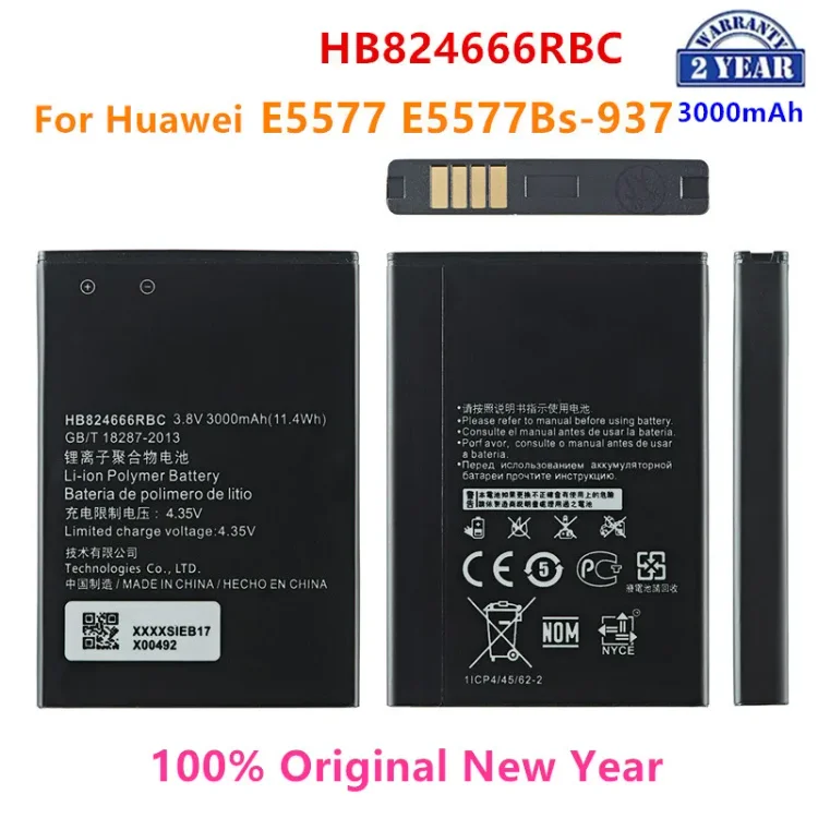 Orginal HB824666RBC Battery 3000mAh For Huawei Huawei E5577 E5577Bs-937 Mobile phone HB824666RBC