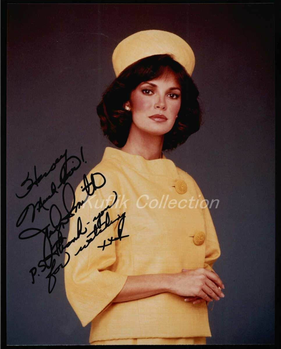 Jaclyn Smith - Signed Autograph Color 8x10 Photo Poster painting - Charlie's Angels