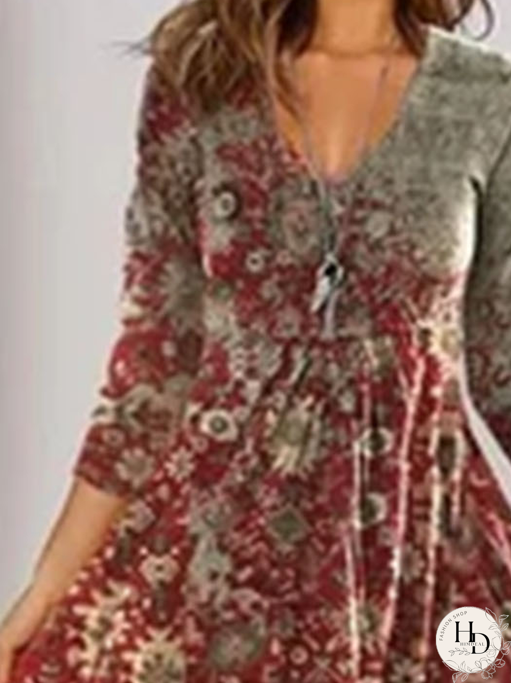 Ombre Knitting Dress