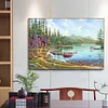 Diamond Painting -DIY Full Square Drill Lakeside Scenery