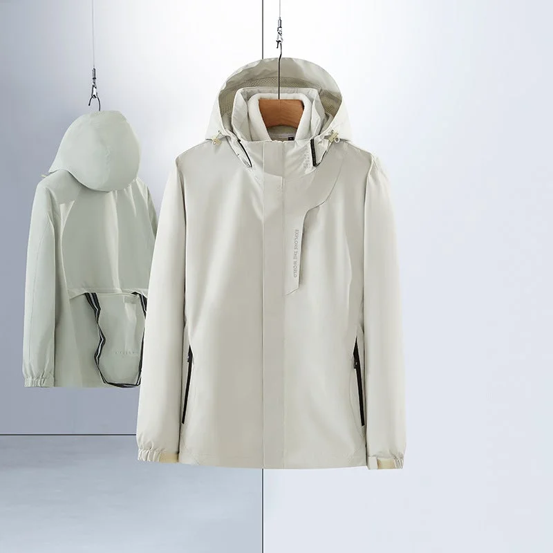 Waterproof Ski Jacket Warm Winter Outdoor Hooded Jacket