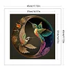 Hummingbird - 11CT/14CT Stamped Cross Stitch 45*45cm/17.72*17.72in