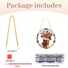 Christmas Ornament Diamond Painting Kit Stocking Gingerbread 9.45x9.45in