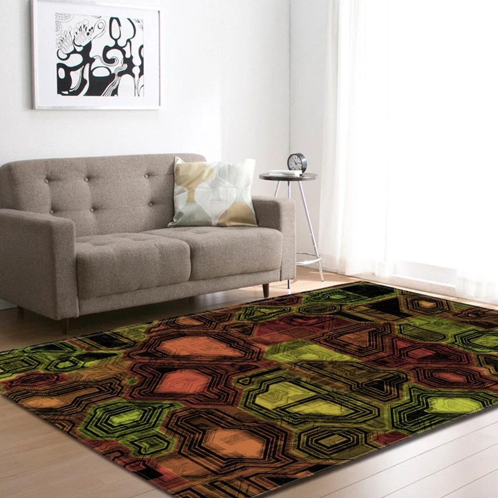Modern Living Room Carpet Children Bedroom Decorative Rug Kids Room Carpet Home Non-solp Hallway Floor Rugs Bedside Mats