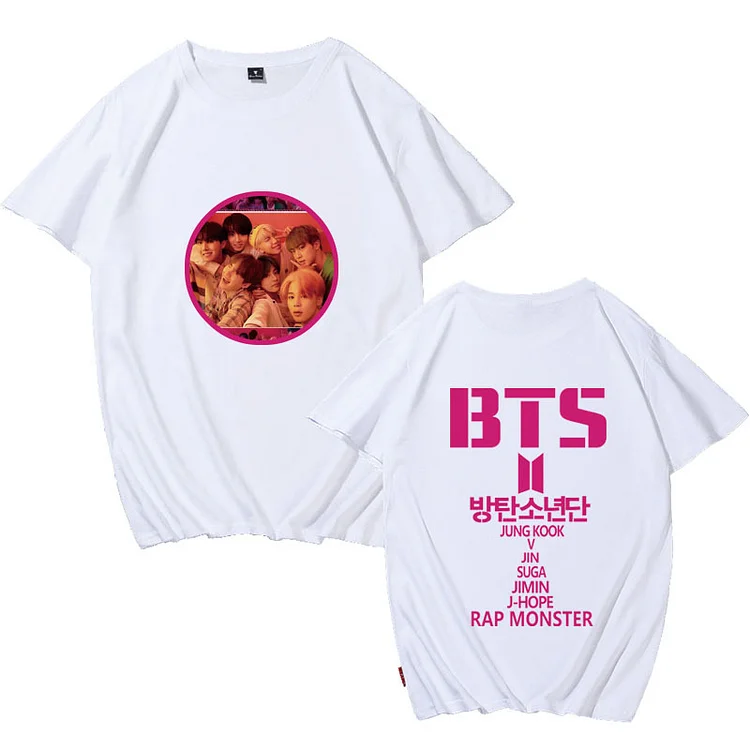 Map Of The Soul Persona Creative Candy Color T-shirt