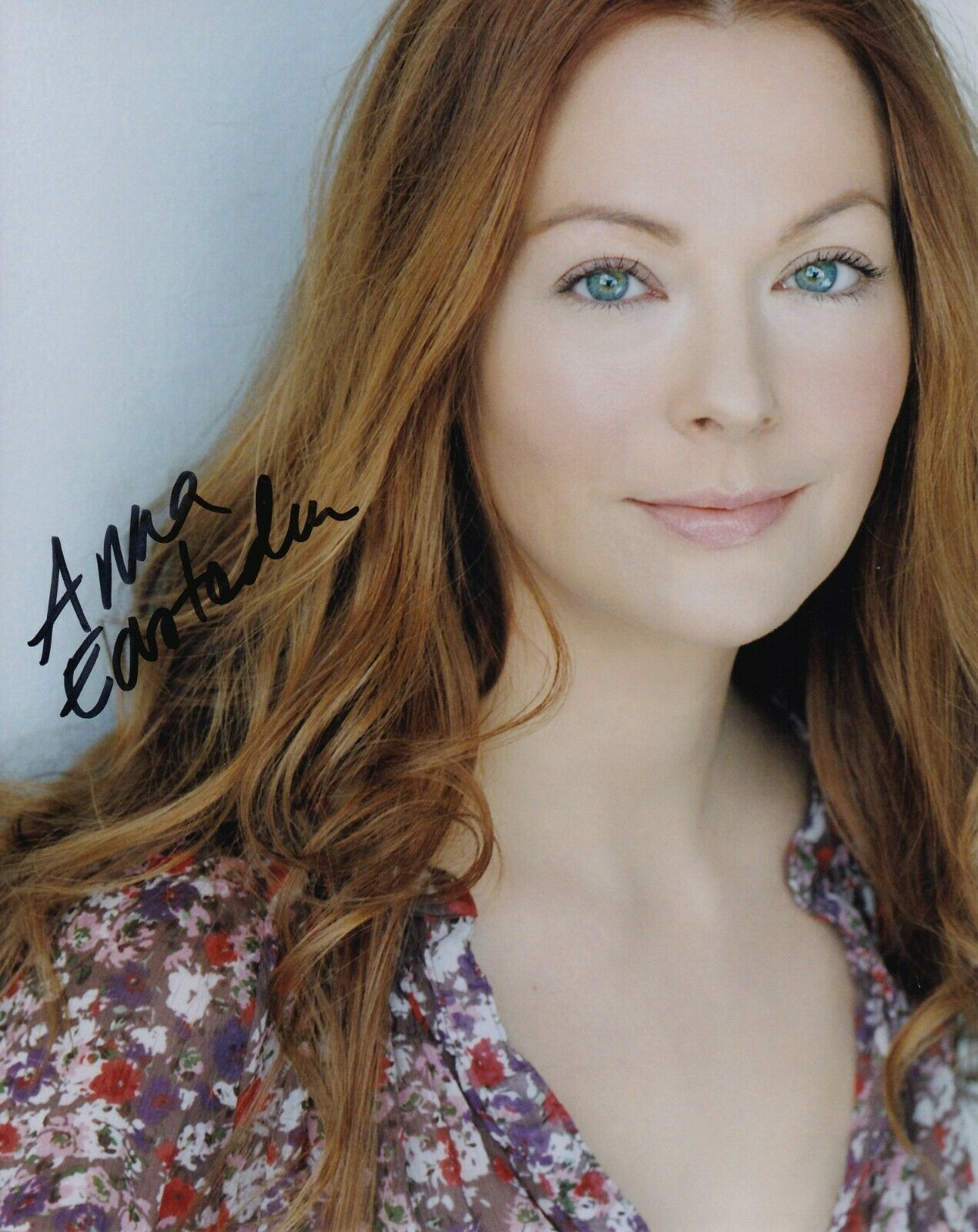 ANNA EASTEDEN hand-signed GORGEOUS 8x10 COLOR CLOSEUP w/ uacc rd coa IN-PERSON