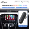 Mini Apple CarPlay Wireless Adapter Car Play Dongle Bluetooth WiFi Fast Connect Plug and Play f&uuml;r OEM Auto mit Wired CarPlay