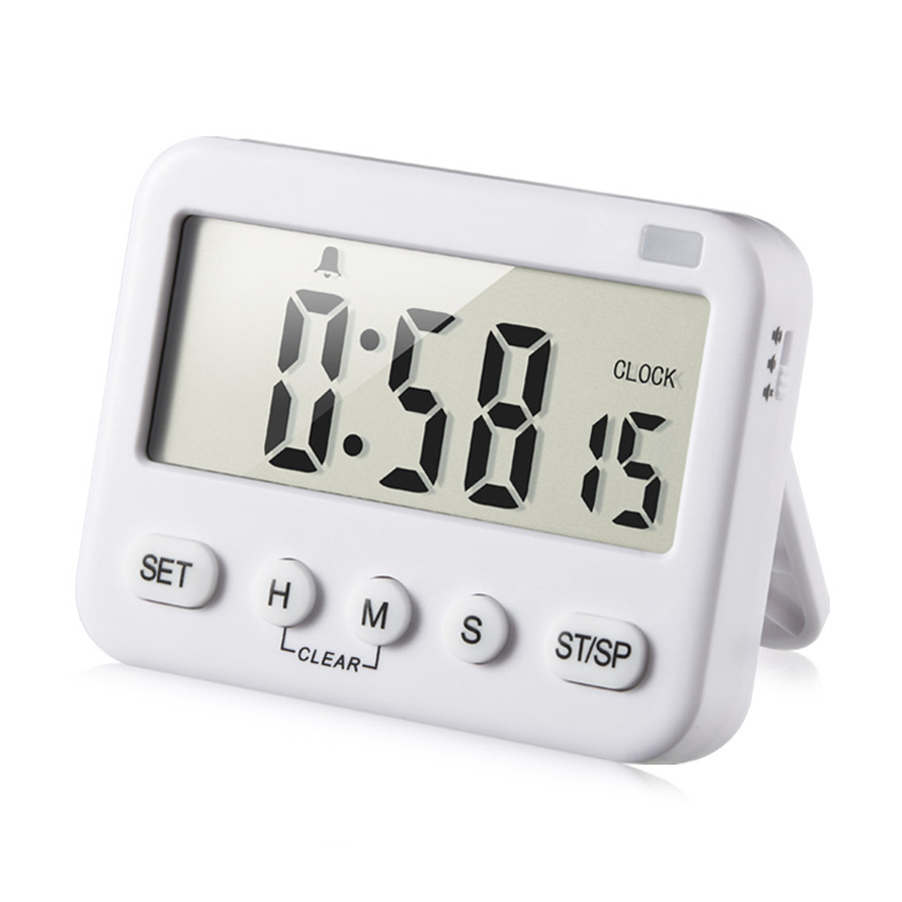 

Alarm LCD Digital Clock 24 Hour Timer Kitchen Plastic Countdown Reminder, 501 Original