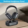 Headphone Charging Station Fit for AirPods Max Headphones Accessories USB-C Magnetic Headset Charger Dock with Dual Connectors Anti-Scratch