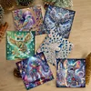 (US Only)6PCS DIY Diamond Art Greeting Cards Creative Birthday Card Kit Gifts (Animal)