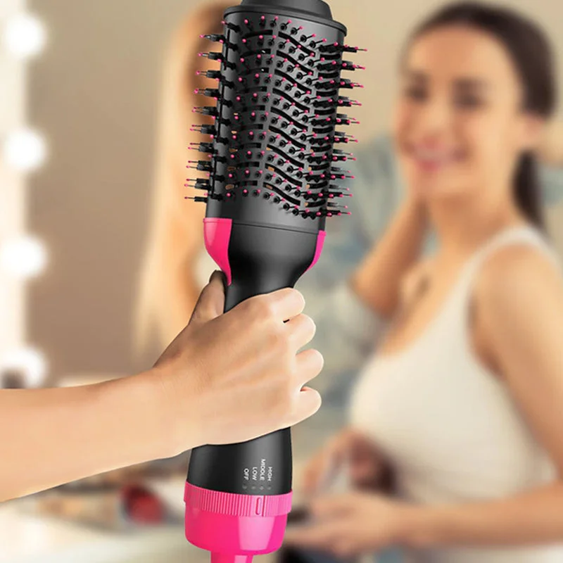 2 in 1 Hair Dryer and Electric Hair Brush